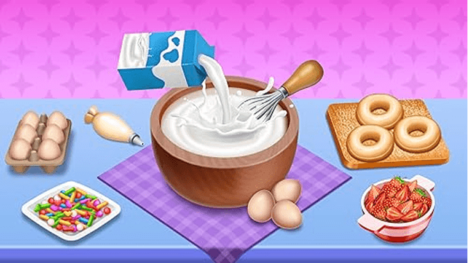 bakering first step