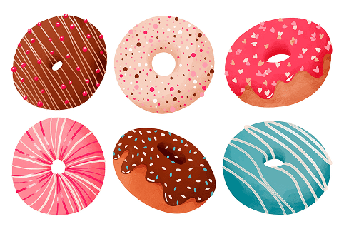 donut shape